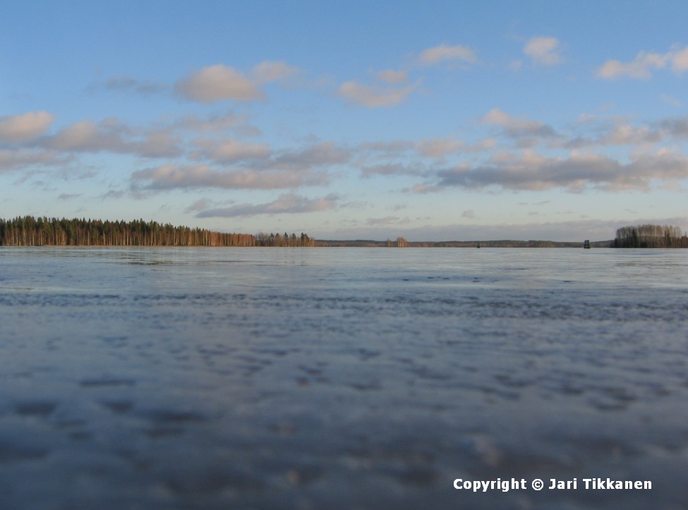 Päivän kuva Onkiveden Suolahti jäässä